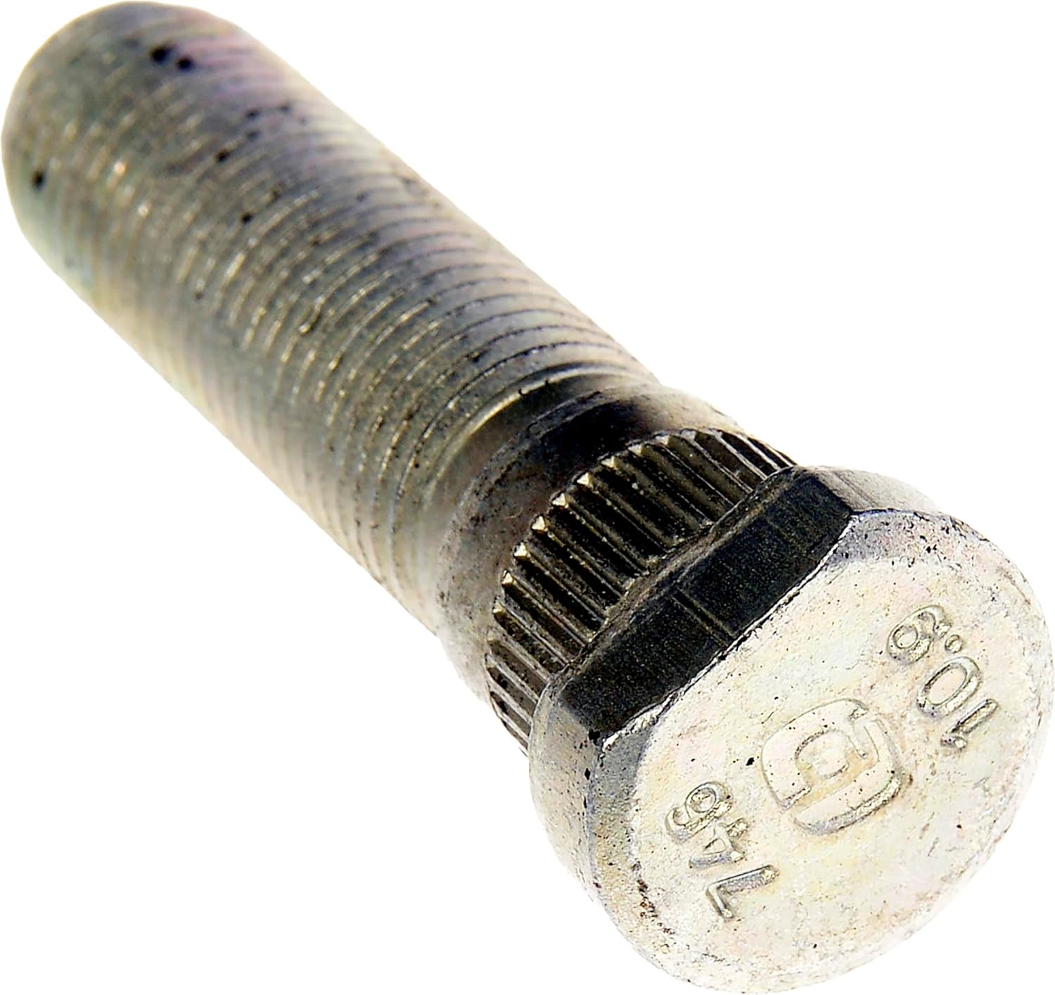 Dorman 610-746 M14-1.50 Serrated Wheel Stud - 0.62in Knurl, 56mm Under Head Length Compatible with Select Ford/Lincoln Models, 10 Pack