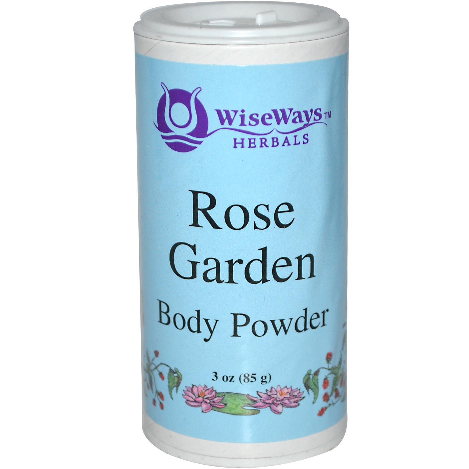 WiseWays Herbals Rose Garden Body Powder 3 oz by Wise Ways Herbals-image-49