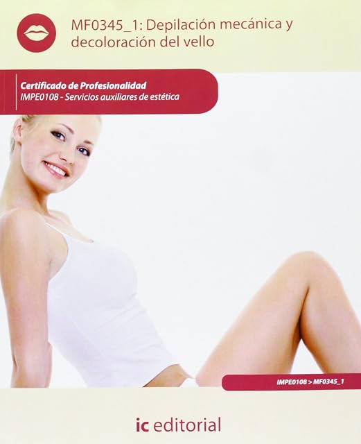 Portada de MF0345_1: Depilación mecánica y decoloración del vello