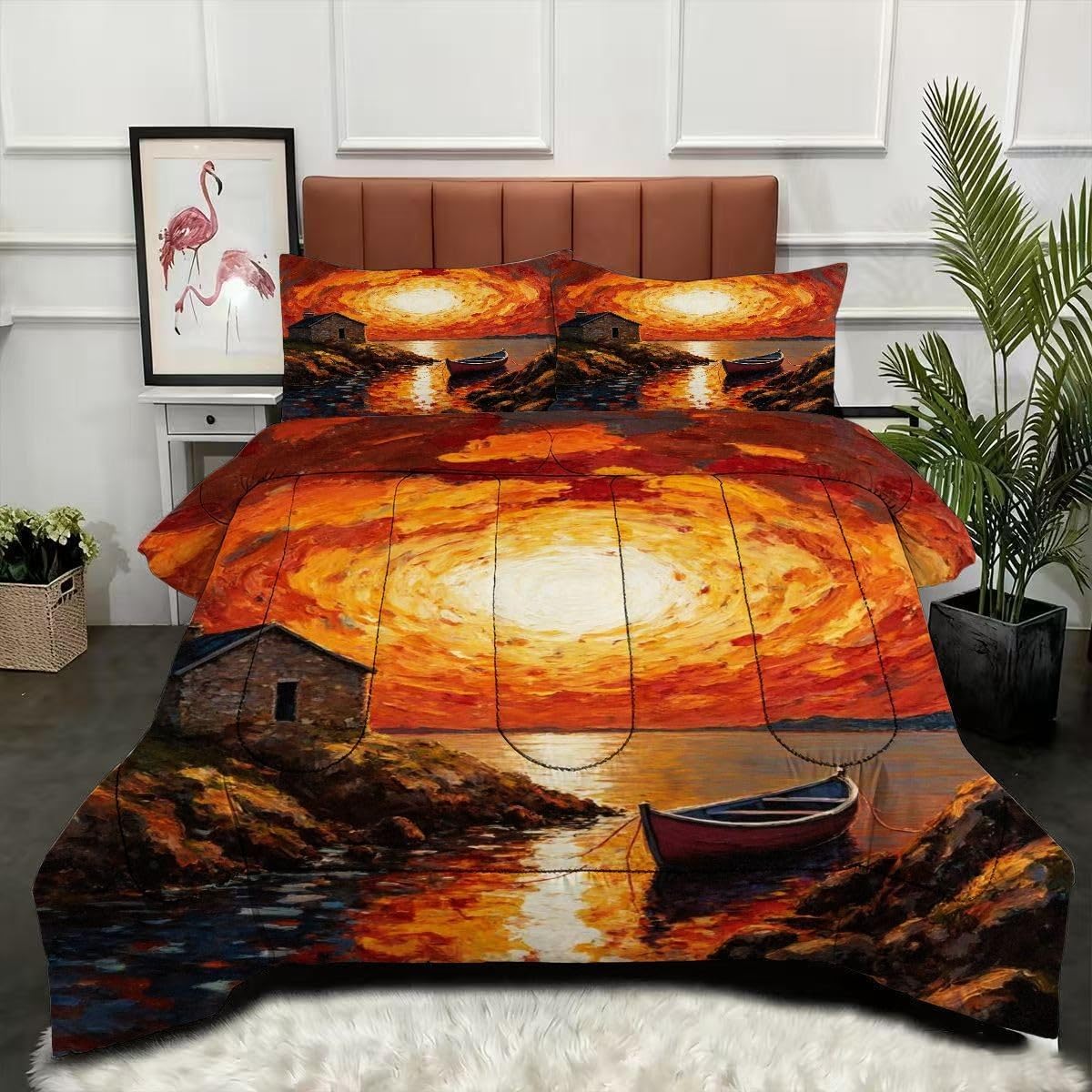 Couette 220x240 confortable finie la literie trop petite qui se découvre la nuit pour deux adultes