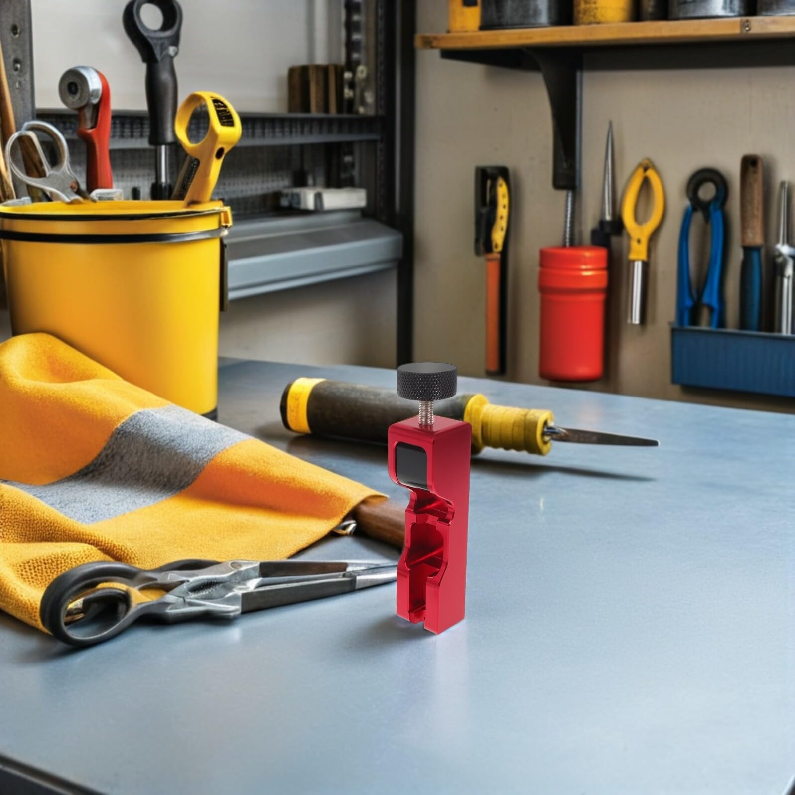 NUOBESTY Strumento per Regolazione della Distanza delle Candele con Misuratore della Distanza e Spessimetro Kit di Strumenti per Candele Auto Parti di Ricambio per Manutenzione del Motore