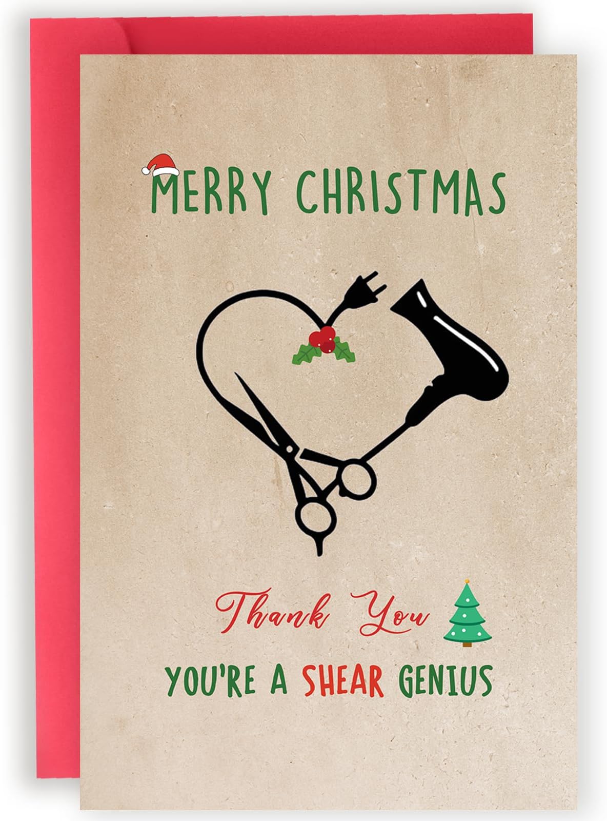 Christmas hairdressing