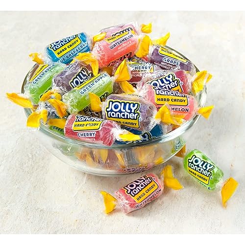 Miniatura 5 de Jolly Rancher - Surtido de caramelos duros, 7 libras a granel, frescos y deliciosos. Ideal para el regreso a la escuela, fiestas, cuencos de dulces