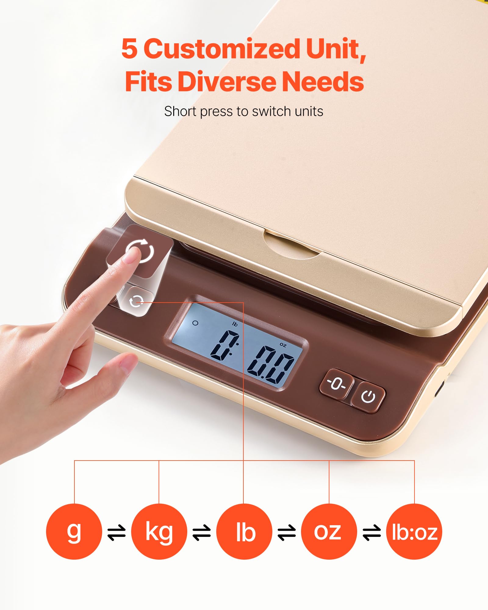 Balance Précision Expédition Balance Numérique Smart Weigh - Acier Allié Haute Précision - Pour Expédition Et Pesée Postale - Neuf Sigma DC Dn