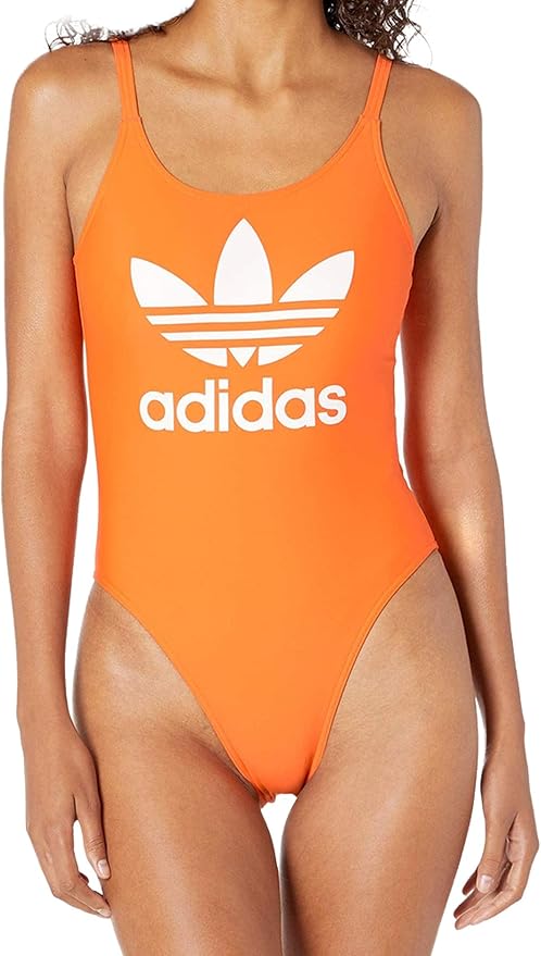 Amazon | adidas Originals レディース トレフォイル 水着 US