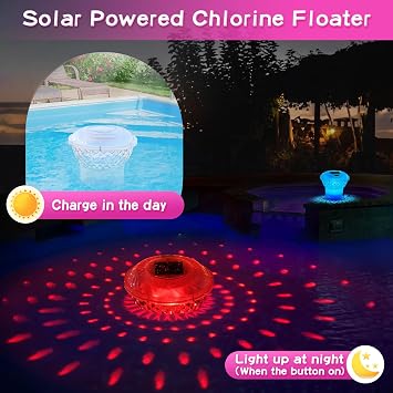Solar Chlorine Floater