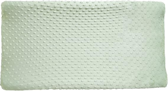 Katı Değişen Masa Pedi Örtüsü Beşik Levha, 32/34 x 16 Konturlu Bebek Bezi Değiştirme Pedi, Ultra Yumuşak Rahat Minky Nokta Peluş Değişen Masa Örtüleri, Nefes Alabilir Silinebilir Çıkarılabilir (Yeşil)