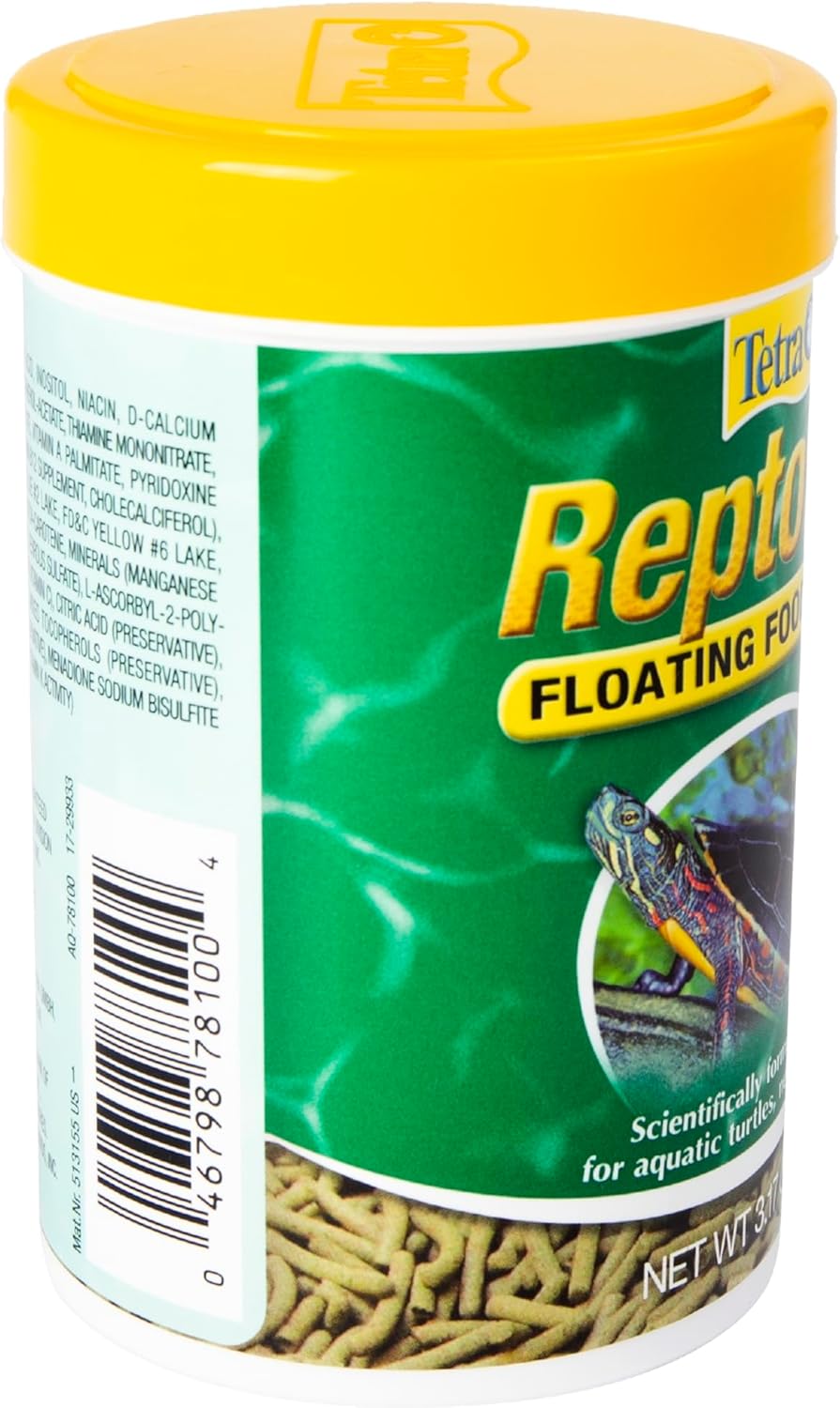 Tetra ReptoMin Floating Food Sticks great for Aquatic Turtles, Newts and Frogs, 24 Pack of 3.17 Ounce Bottles