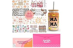 Mama Theme UV DTF Cup Wraps