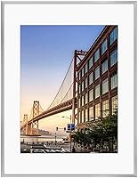 Vista 35 de Frametory, marco de fotos de aluminio de 16x20 - Marco negro de 16 x 20 con alfombrilla extraíble para foto de 11 x 14 - Marco de metal duradero