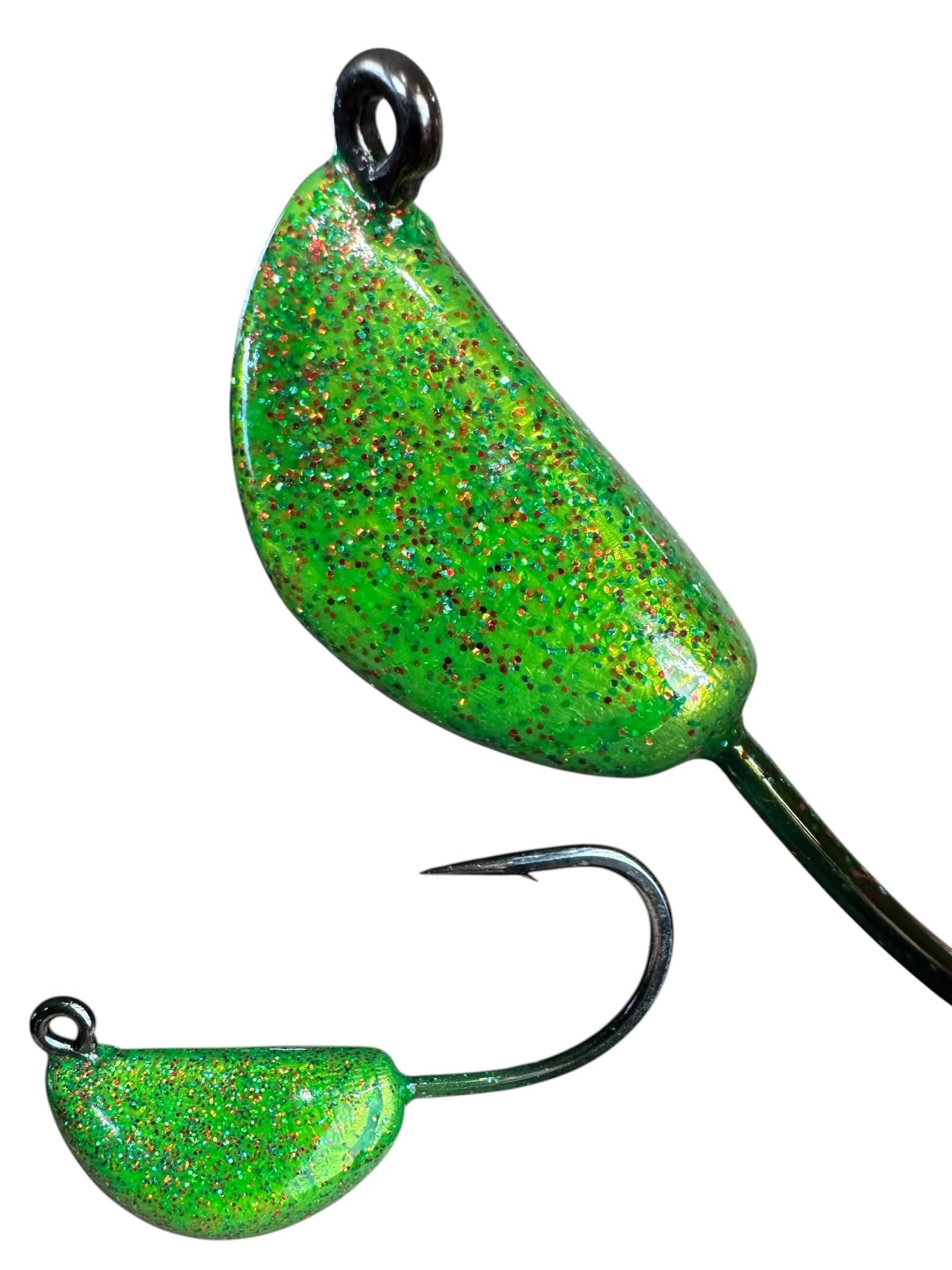 Sheepshead Jig, 2~5 Pack, Standup Style Jig, Saltwater Fishing Jig, Powder Coat Finish Made in The USA with 2X Hook, 1/2oz, 3/4oz, 1oz Sizes