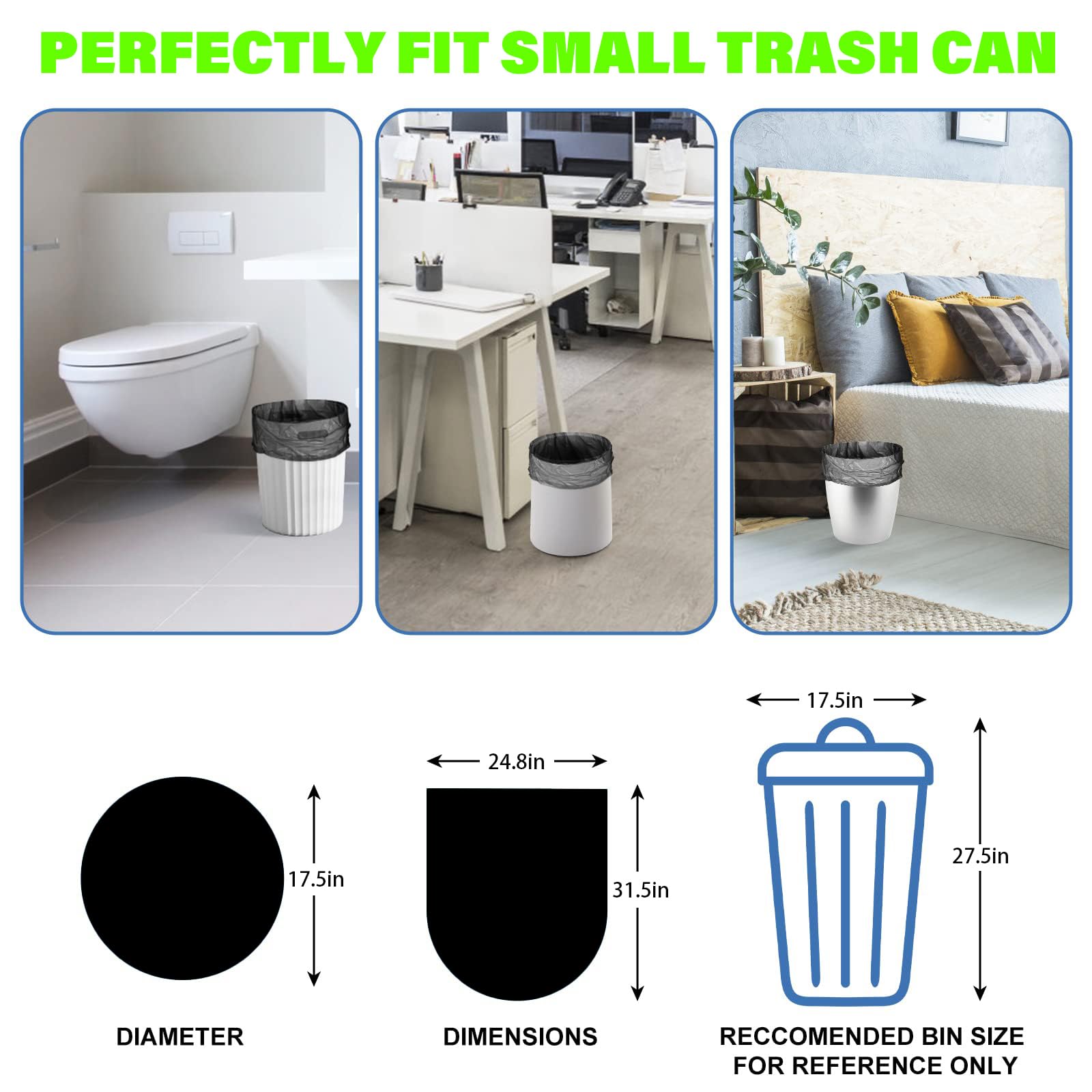 Inwaysin 13 Gallon Compostable Trash Bags Gallery Image