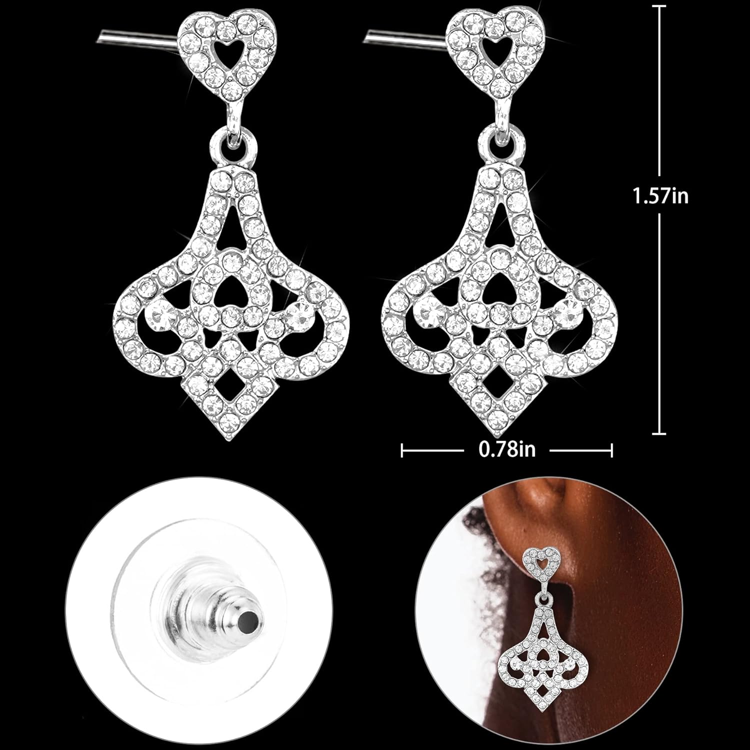 HnoonZ 80th Birthday Decorations and Gifts for Women - Tiara and Sash Kit, Crown, Happy Birthday Sash - Image 3