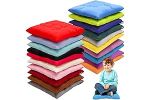 Plush Comfort: 20 Pack Classroom Floor Cushions for Cozy Seating