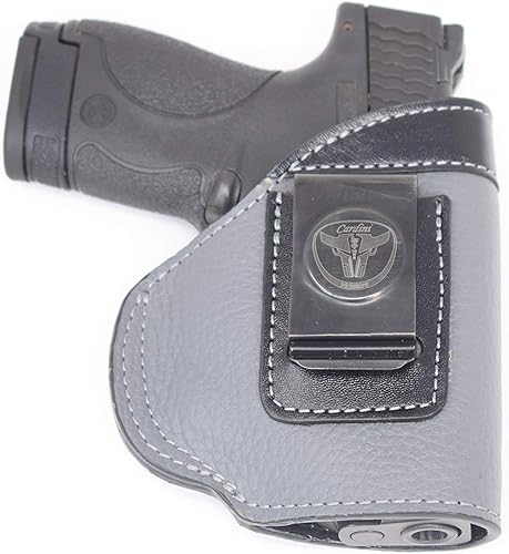 Miniatura 6 de Cardini Leather USA - Funda de piel ultrasuave para pistola IWB - Fundas de transporte ocultas - para Glock 26, 27, 33, Springfield XD 3 Sub