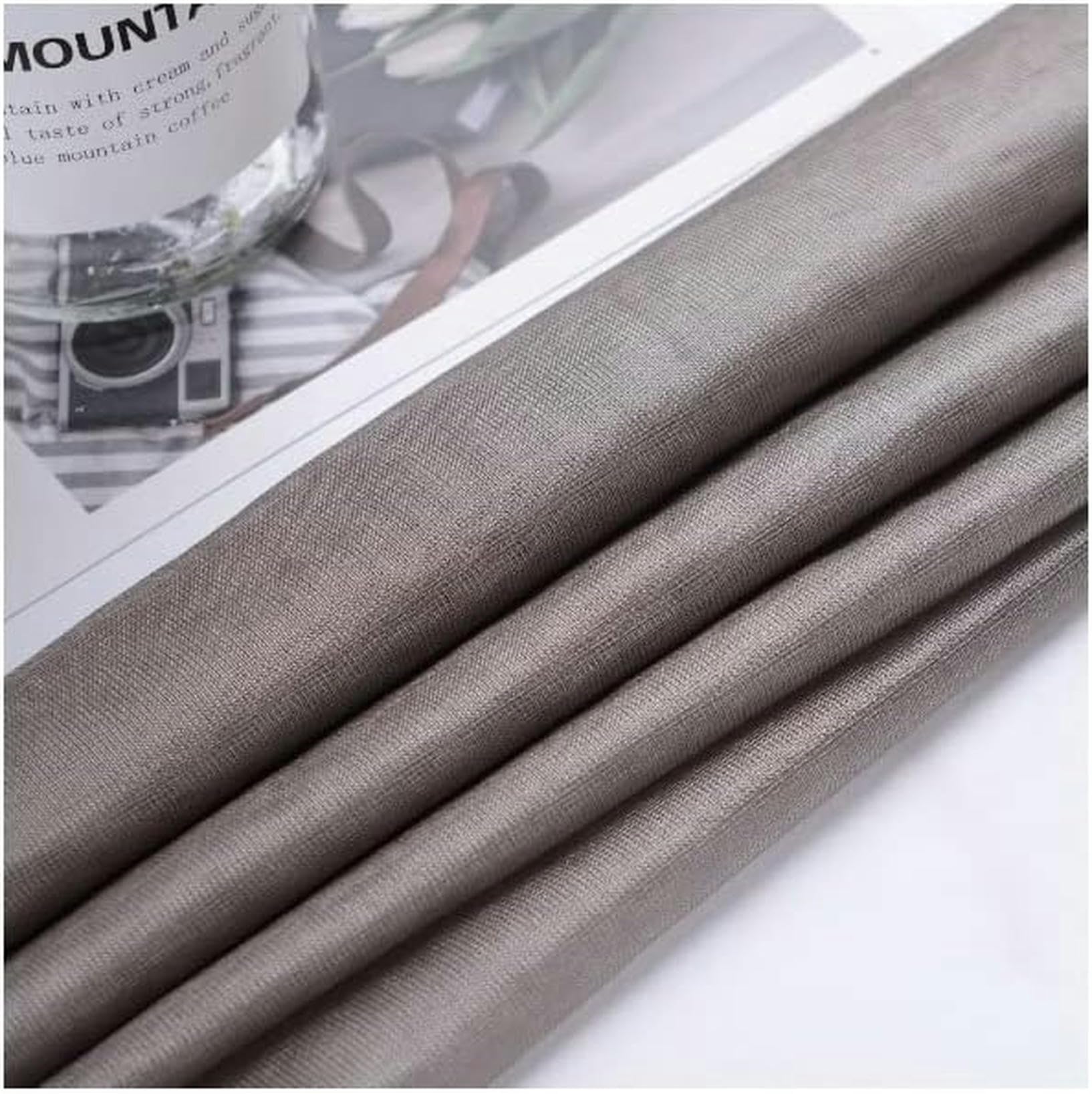 Tissu Faraday anti-radiation en fibre d'argent maille EMF 150x100cm gris