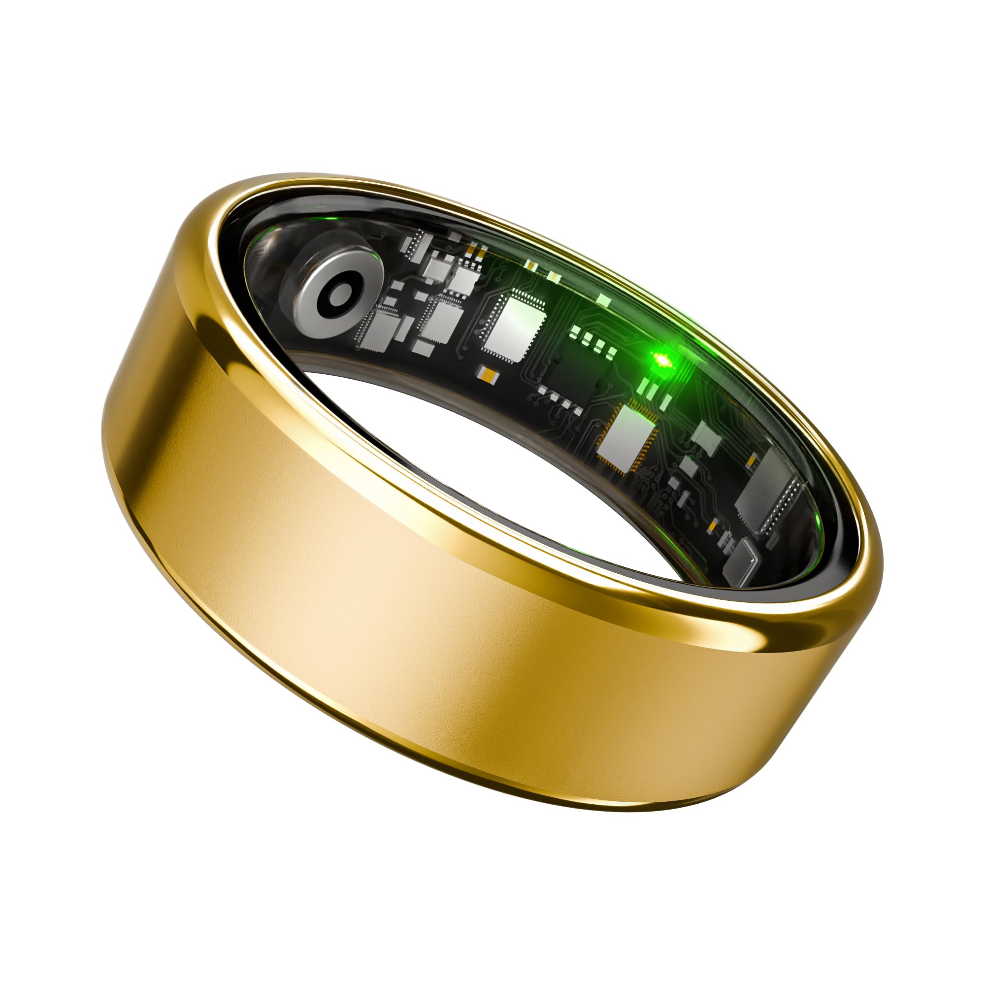 Alti Nova Plus Smart Ring (Buy Sizing Kit First) Fitness & Health Tracker with HRV, SpO2, Sleep, Stress & Step Monitoring, 7-Day Battery Life for Men & Women (Crown Gold, 7)-picture-24