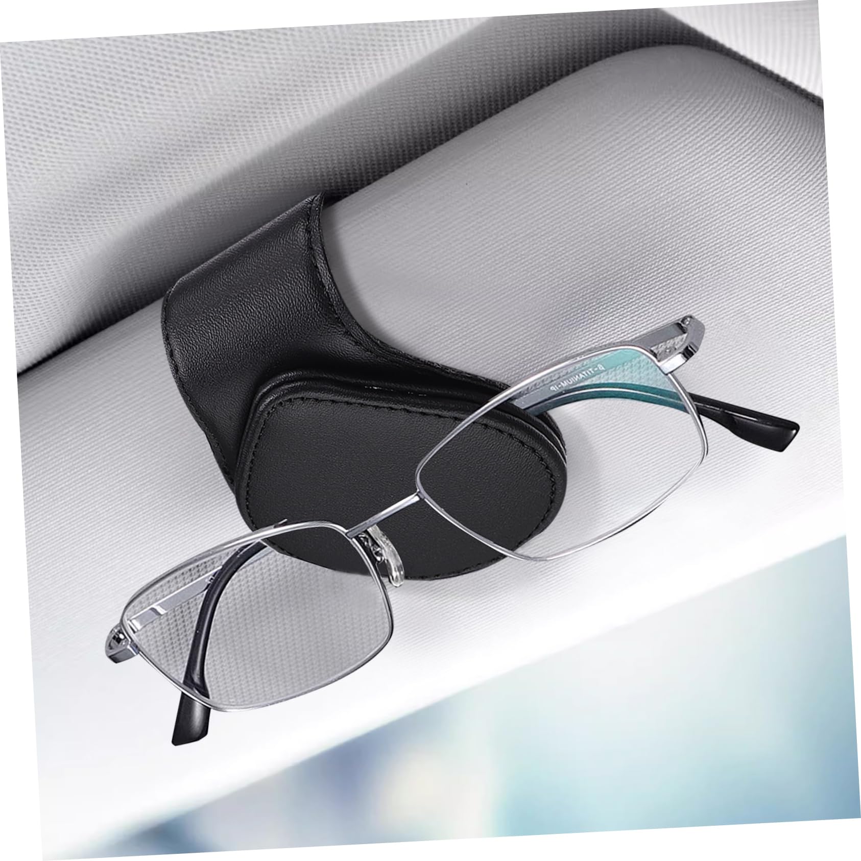 ULTECHNOVO 6 Stück Auto Visier Zubehör Visier Zubehör Auto Visier Sonnenbrillen Clip Auto Brille Ruhm