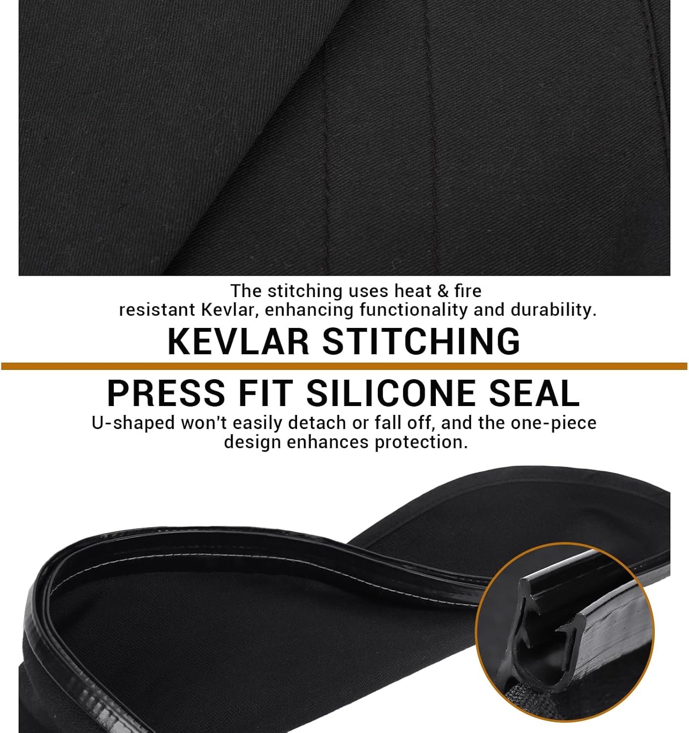 Welding Helmet Extended Cover and Bib Set ，Split Wrap-Around Design with Press Fit Seal for Full Neck and Head Protection, Welder Hood Accessories