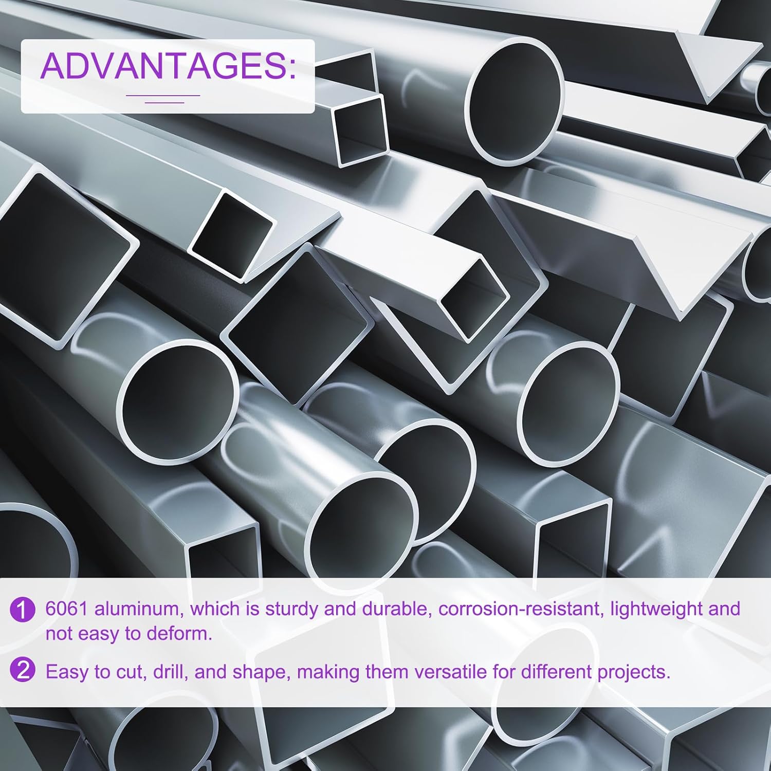 DMiotech (32mm OD x 25mm ID) 6061 Aluminum Round Tube 200mm Length Industry Metal Tubing for Machinery Frame Construction DIY Projects