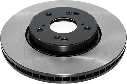 Durago Rotor de freno ventilado delantero de la serie electroforética