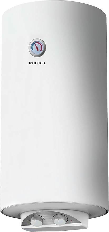 Termoacumulador Infiniton 150 L dupla posição, resistências envainadas