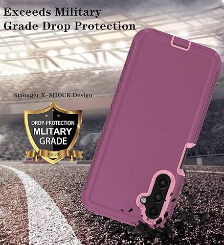 Miniatura 4 de ONOLA Funda compatible con Samsung Galaxy A14 5G con protector de pantalla HD (paquete de 2), funda para Galaxy A14 5G, funda para Samsung A14 5G,