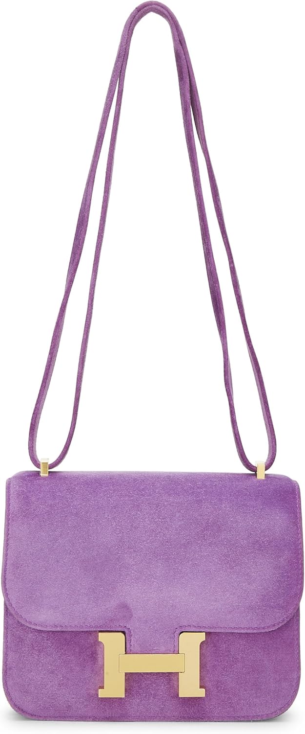 Hermès, Pre-Loved Violet Doblis Constance 18cm, Violet : Luxury Stores