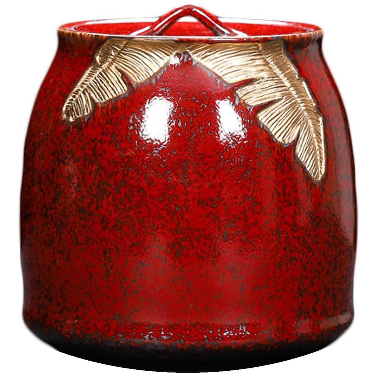Pet urn, Ceramic Cremation Urn, Keepsake Urns, Pet(Onyx)