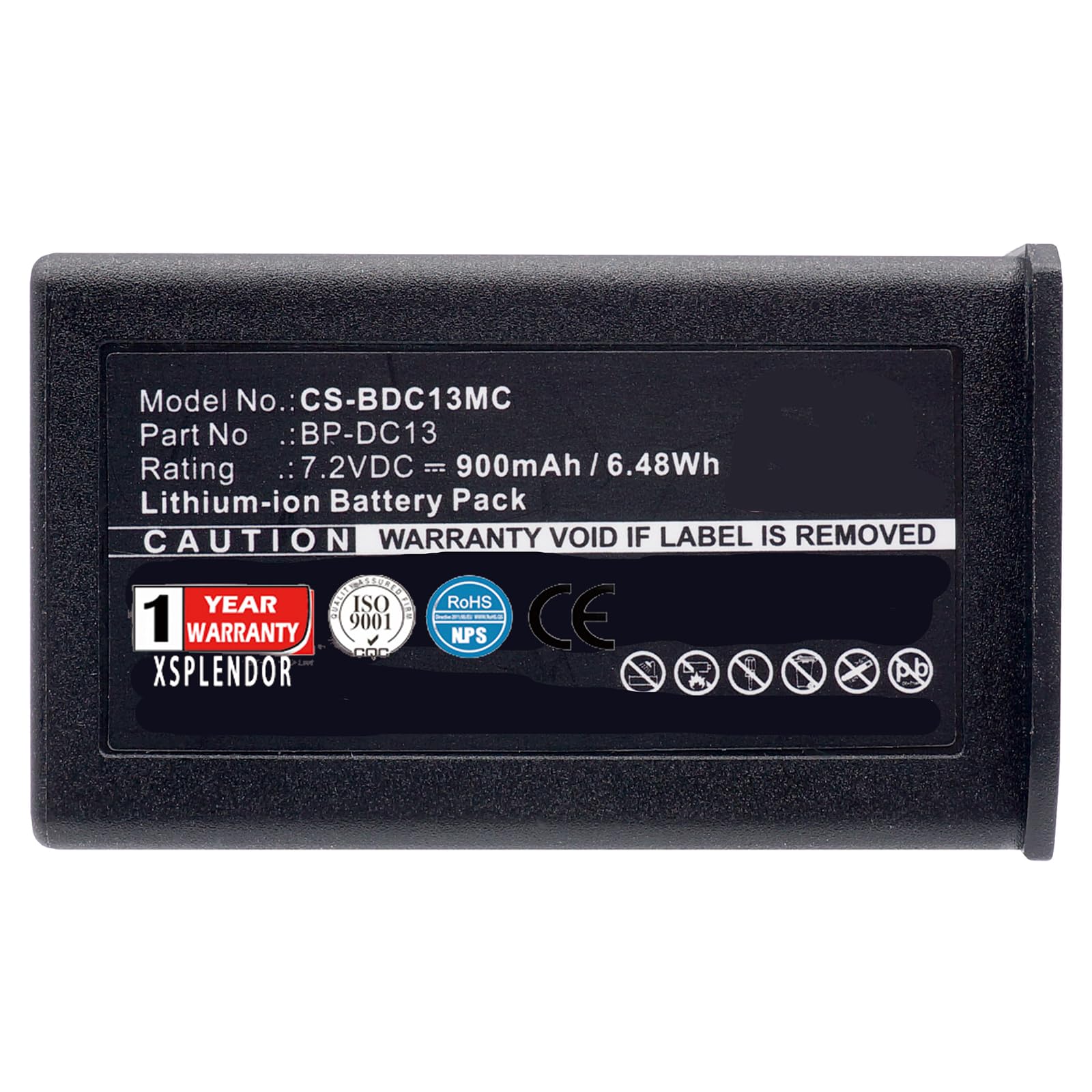 Amazon.com: XSPLENDOR 900mAh XPS Replacement Battery for Leica