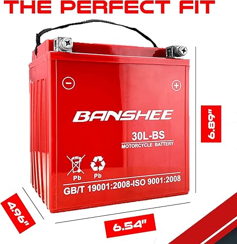 Miniatura 4 de AGM UIX30L YIX30L-BS Batería para Arctic Cat Polaris Prowler Wildcat Ranger UTV 500CCA