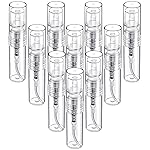 Fandamei Mini Spray Bottle, 10 Pack 2ml Mini Plastic Spray Bottle Empty, Fine Mist Refillable Perfume, Small Perfume Spray Bottle, Tiny Plastic Portable Travel Bottle, Clear