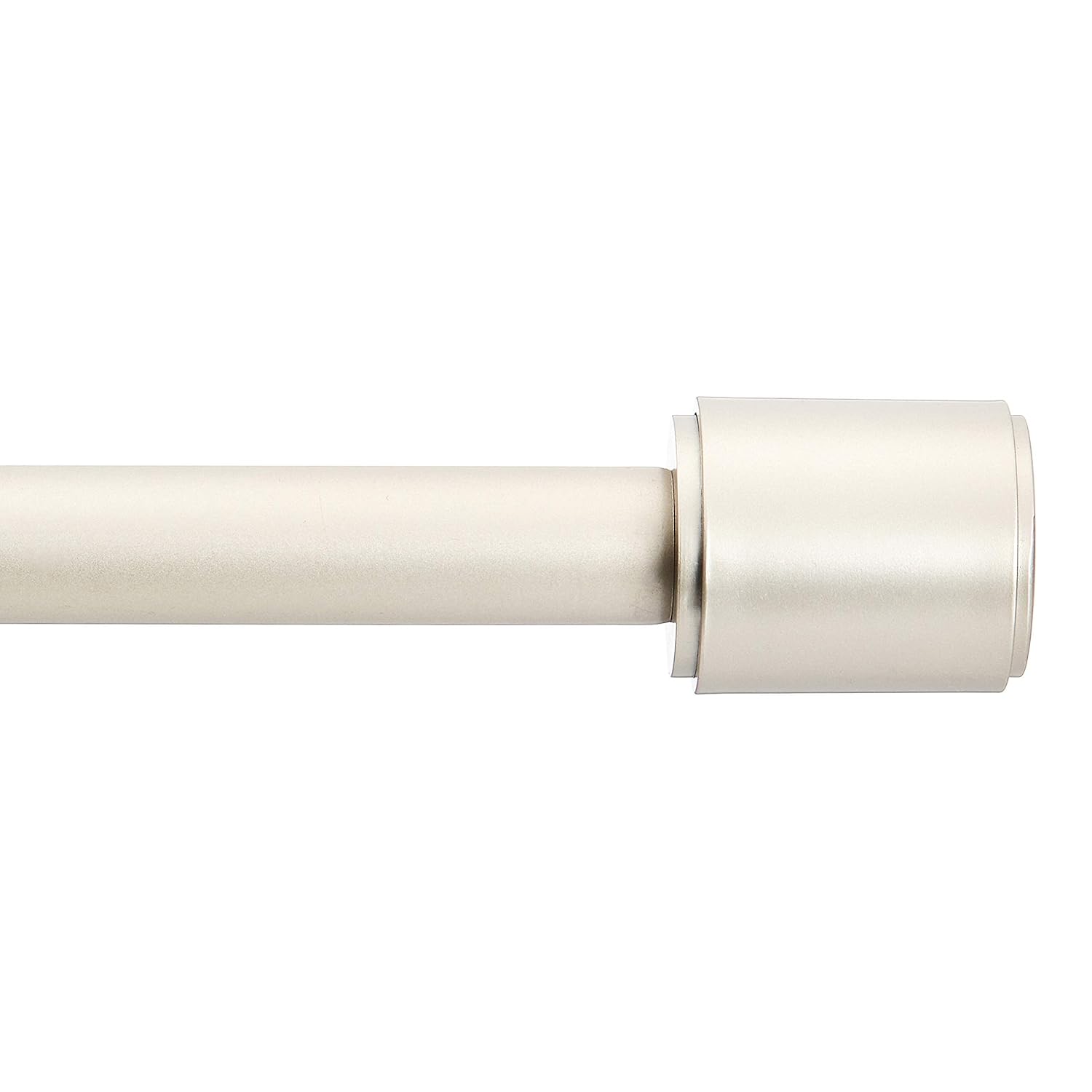 Buy AmazonBasics 1Inch Cap Finial Curtain Rod with 14 Curtain Rod