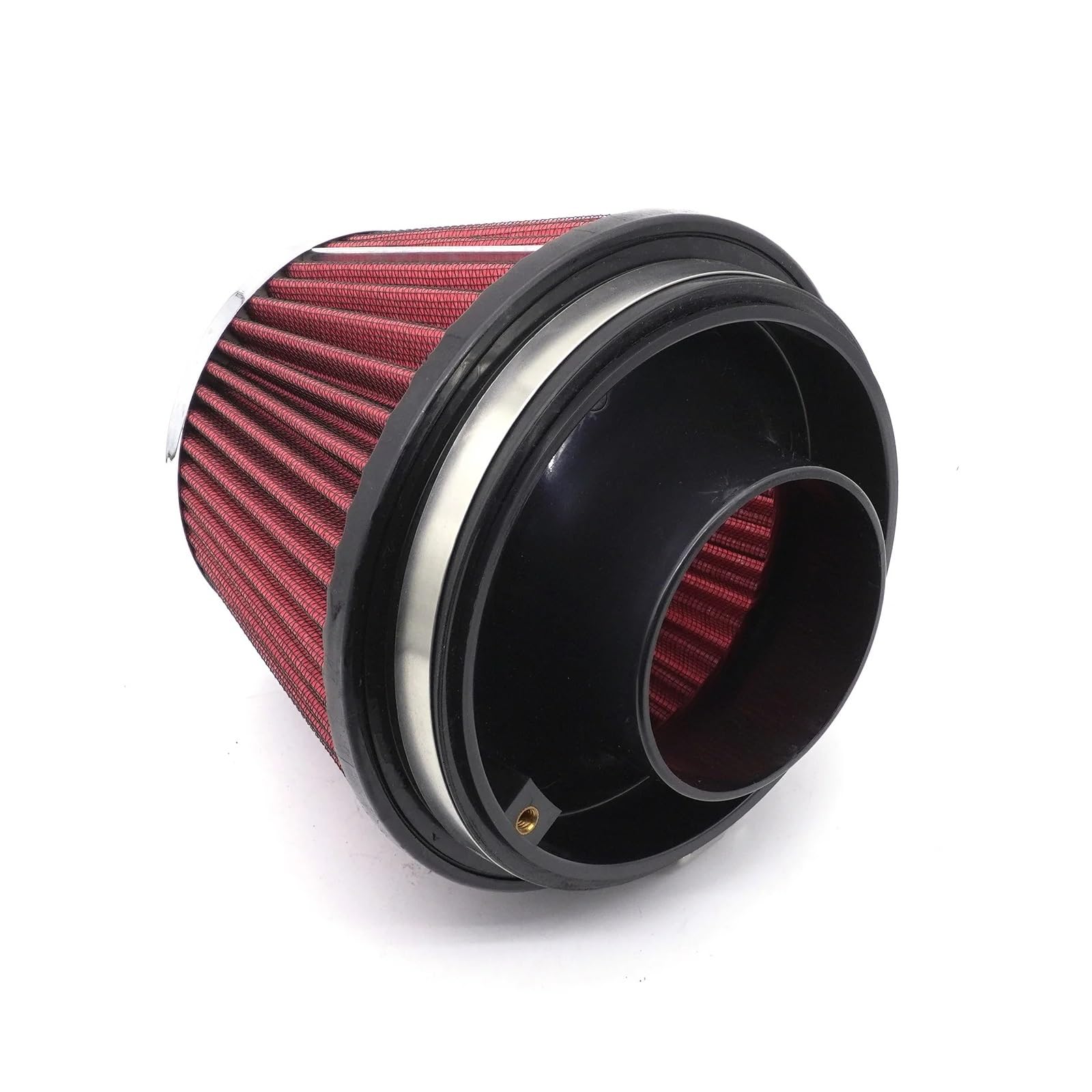 Filtro de admisión de aire frío de alto rendimiento, 150 mm-89 mm, for coches de carreras, deportivos, de 6 a 3,5 pulgadas, reutilizable y lavable.