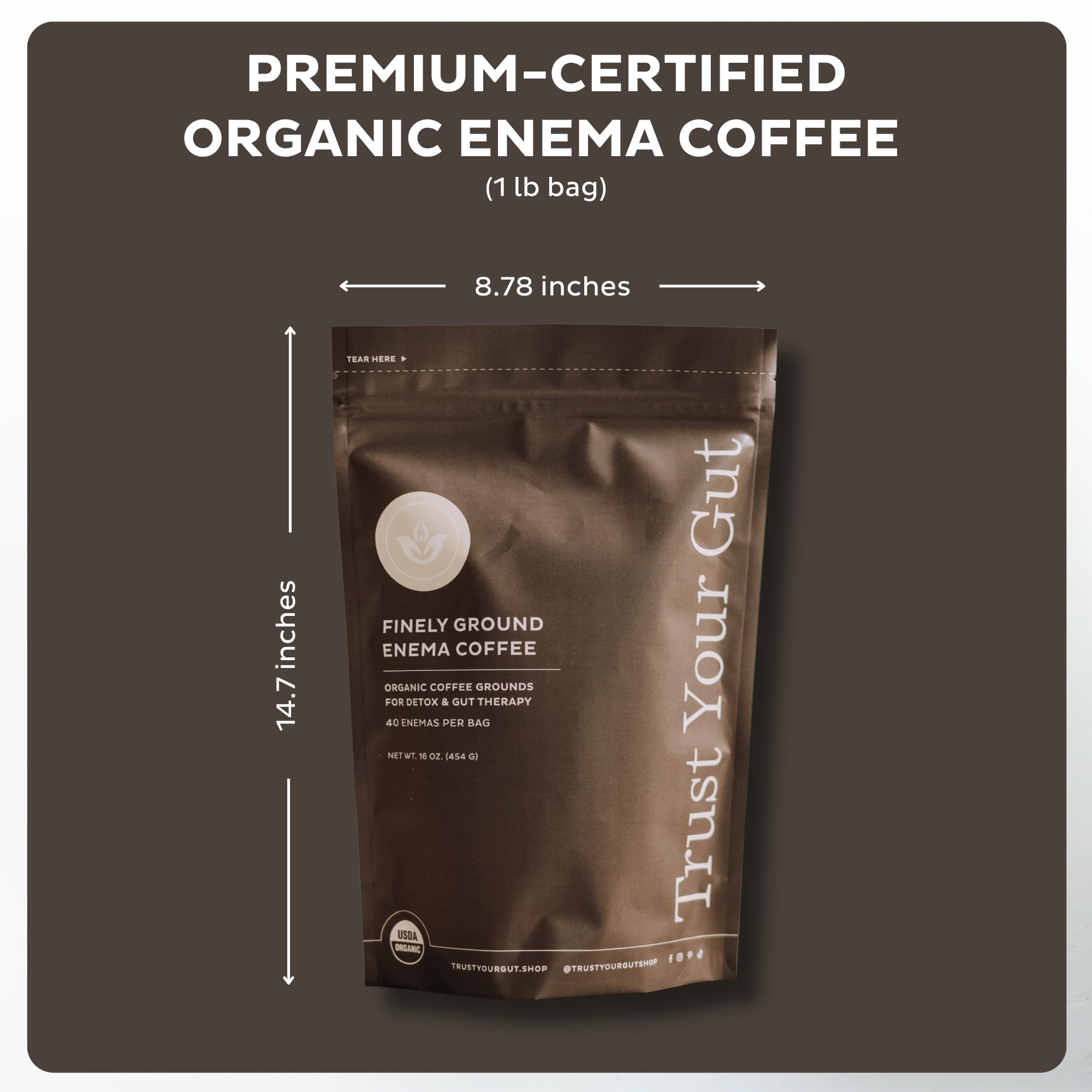 coffee enema glutathione Amazon.com : Trust Your Gut Organic Ground Coffee Enema for Detox and Gut  Health, Mold Free Colon Cleanse Gerson Enema Coffee Women and Men, 40 Enemas  per Bag