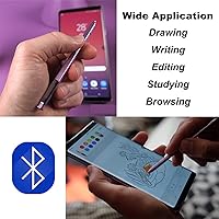 Vista 5 de Galaxy Note 9 - Lápiz capacitivo con Bluetooth de repuesto para Samsung Galaxy Note 9 N960, todas las versiones Stylus Touch S Pen (morado lavanda)