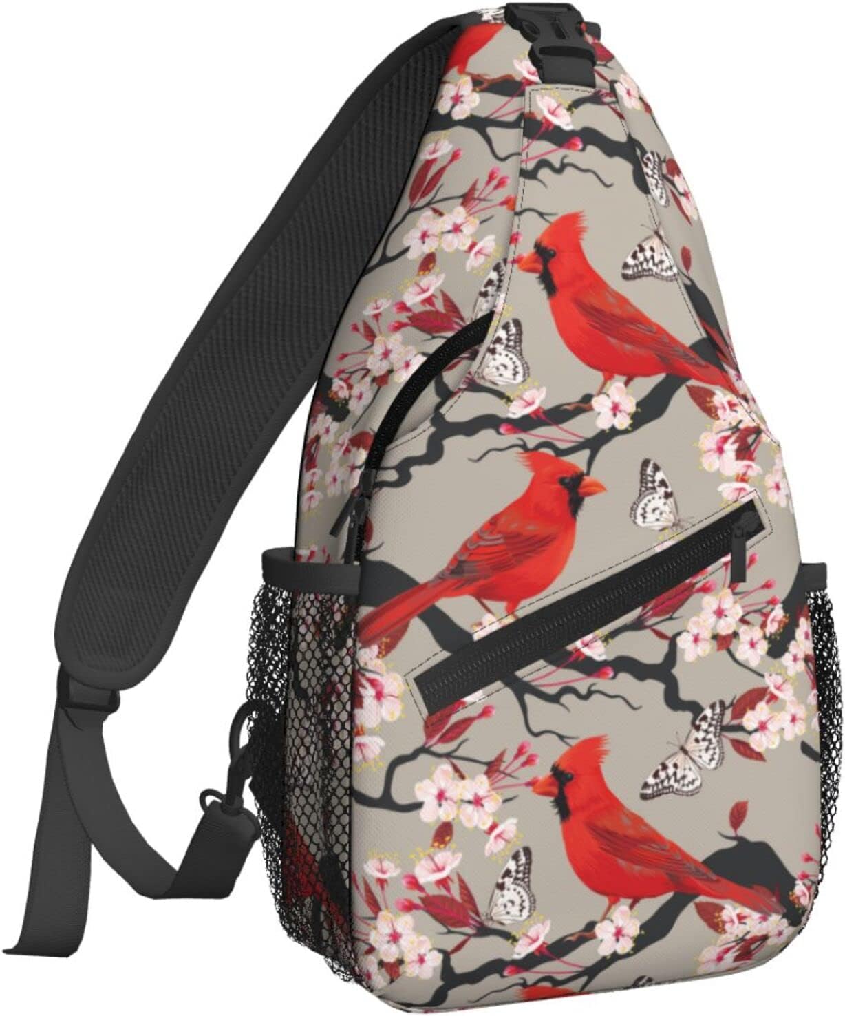 NiuKom Sling Backpack Crossbody Chest Bag - Avocado Print, Lightweight, Adjustable Strap - View #6