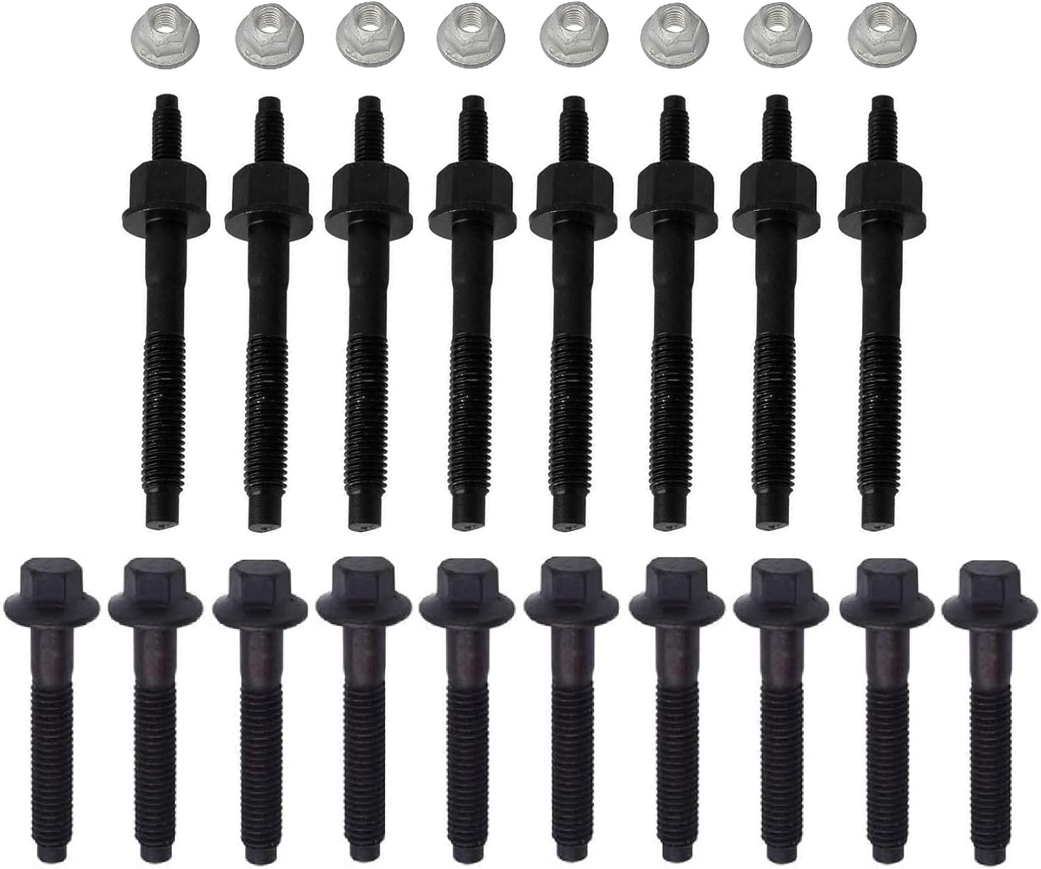 Everbuilt Exhaust Manifold Bolt & Stud Hardware Kit