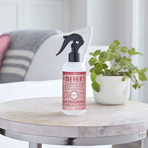 Miniatura 126 de Mrs. Meyer's Clean Day - Ambientador en espray, atomizador sin aerosol infundido con aceites esenciales, albahaca, 8 onzas líquidas