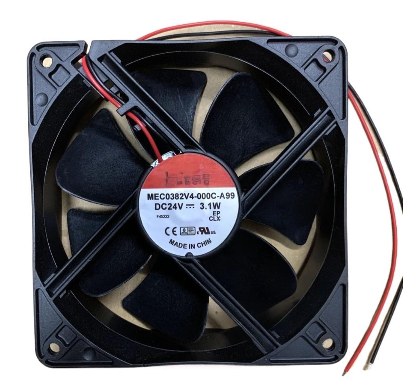 Ventilateur de refroidissement à 2 fils 24V 120mm pour imprimante 3D et châssis