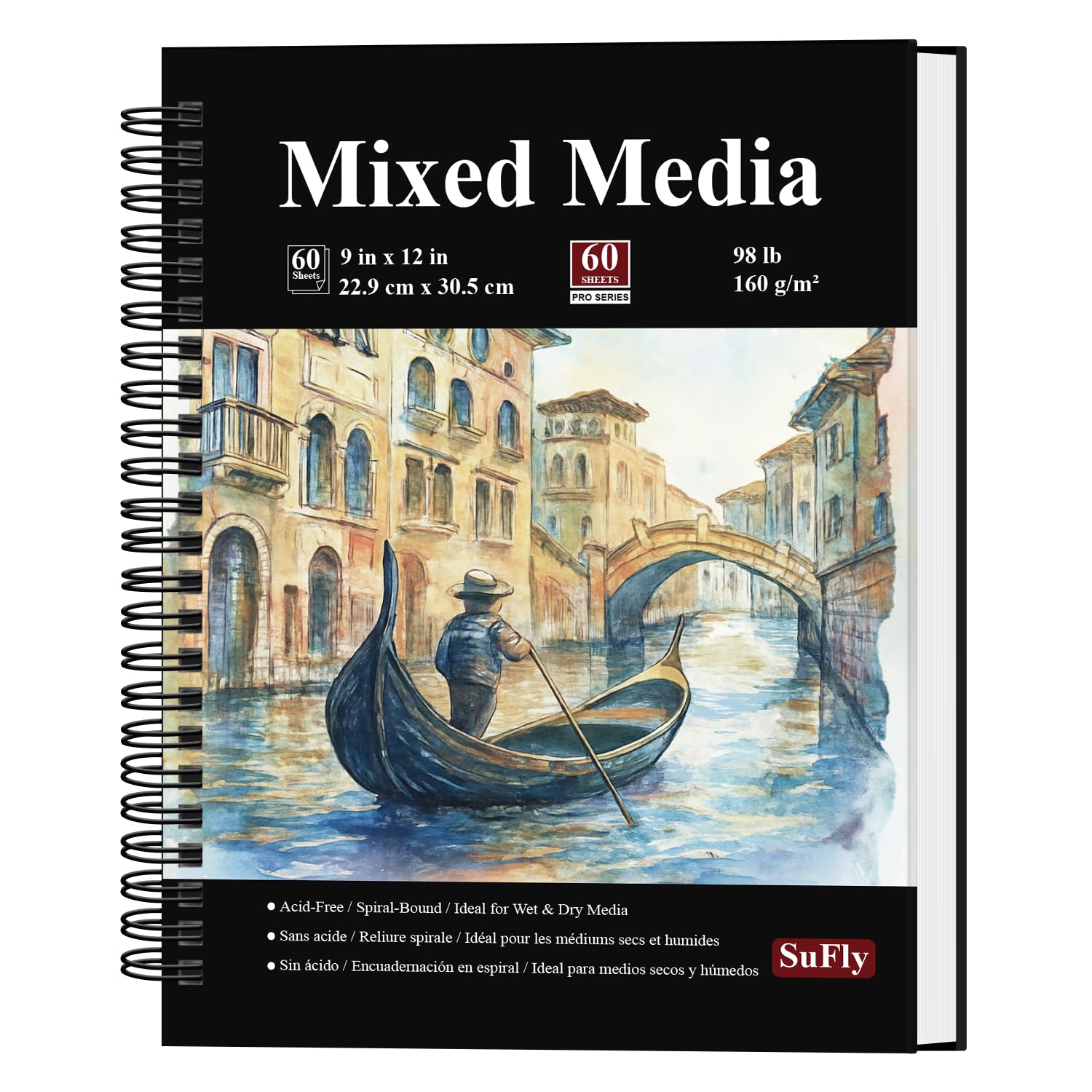 SuFly Mixed Media Sketchbook