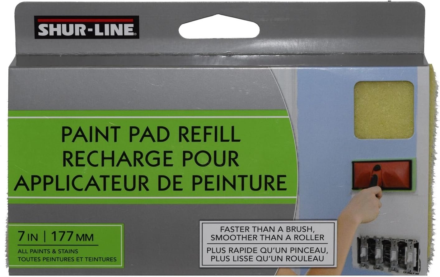 Shur-Line 2006645 7-Inch Premium Pad Painter Refill