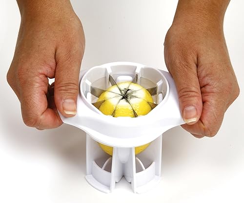 Miniatura 4 de Norpro Cortador de limón/lima, blanco