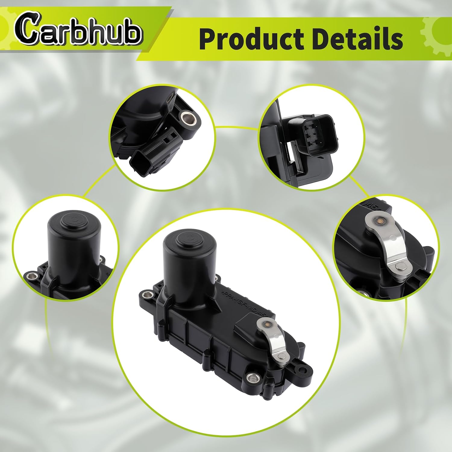 Carbhub Intake Motor VCM Control Solenoid Fit for Hyundai Sorento 2016-2020 Sonata 2015-2019 Santa Fe Sport 2017-2020 for Kia Optima 2016-2020 Sportage 2017-2019 Replace Part# 911-923 28323-2GGA1