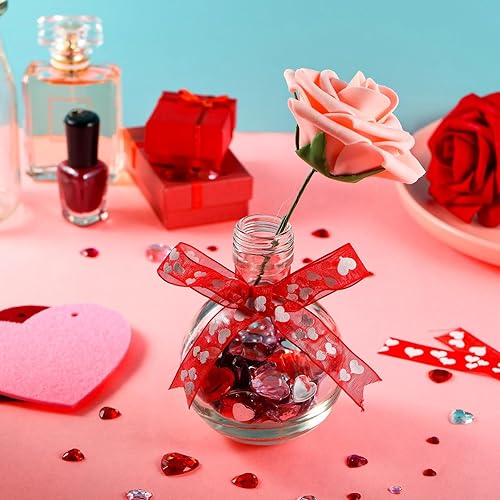 Miniatura 4 de Piedras acrílicas de corazón con diamantes de imitación de corazón con parte trasera plana diamantes de imitación de corazón de 0709in 0472in 0394in