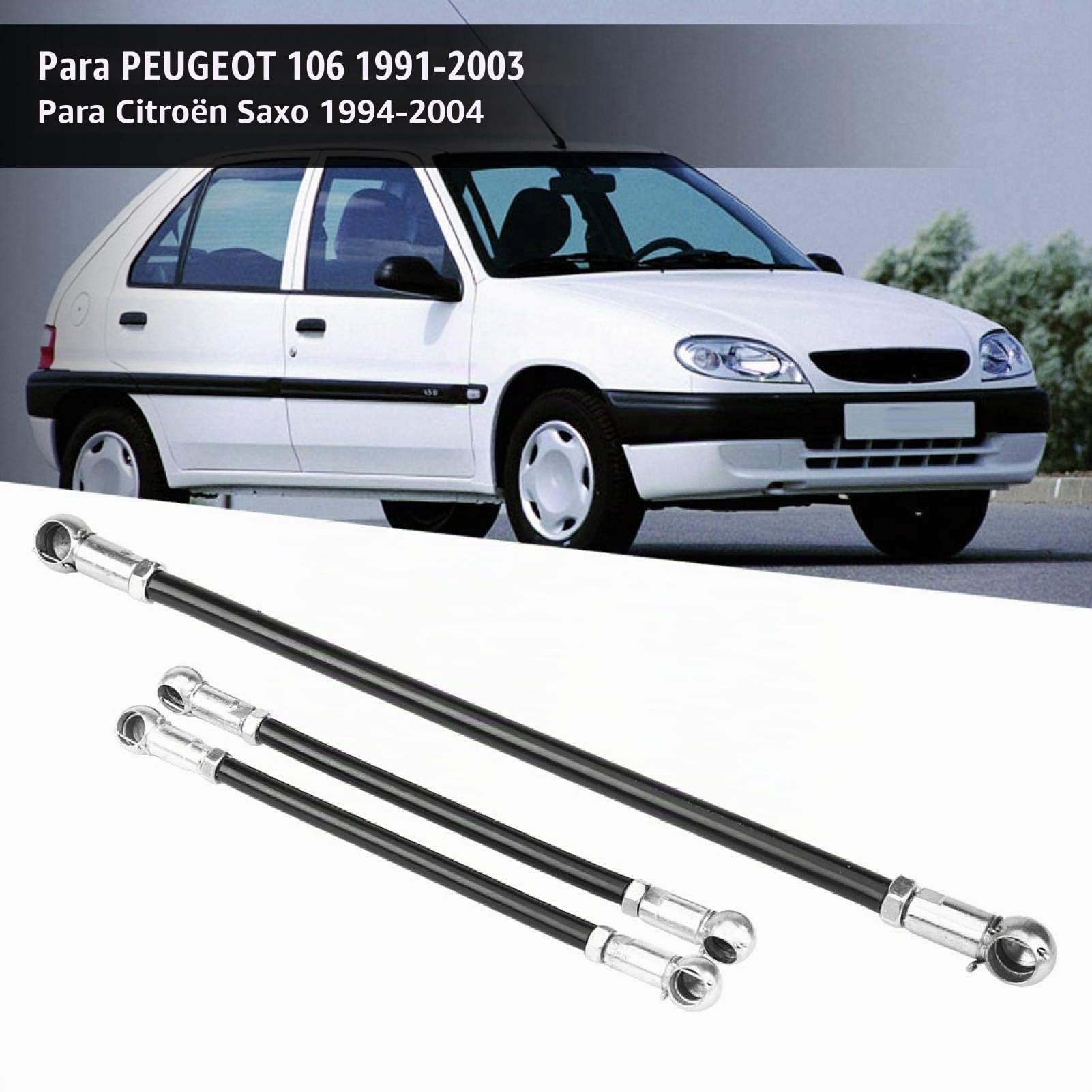 Cambio de velocidades con la varilla de engranaje del coche Enlace bielas Varilla de varillaje de cambio 3 piezas para 106 1991-2003 1994-2004