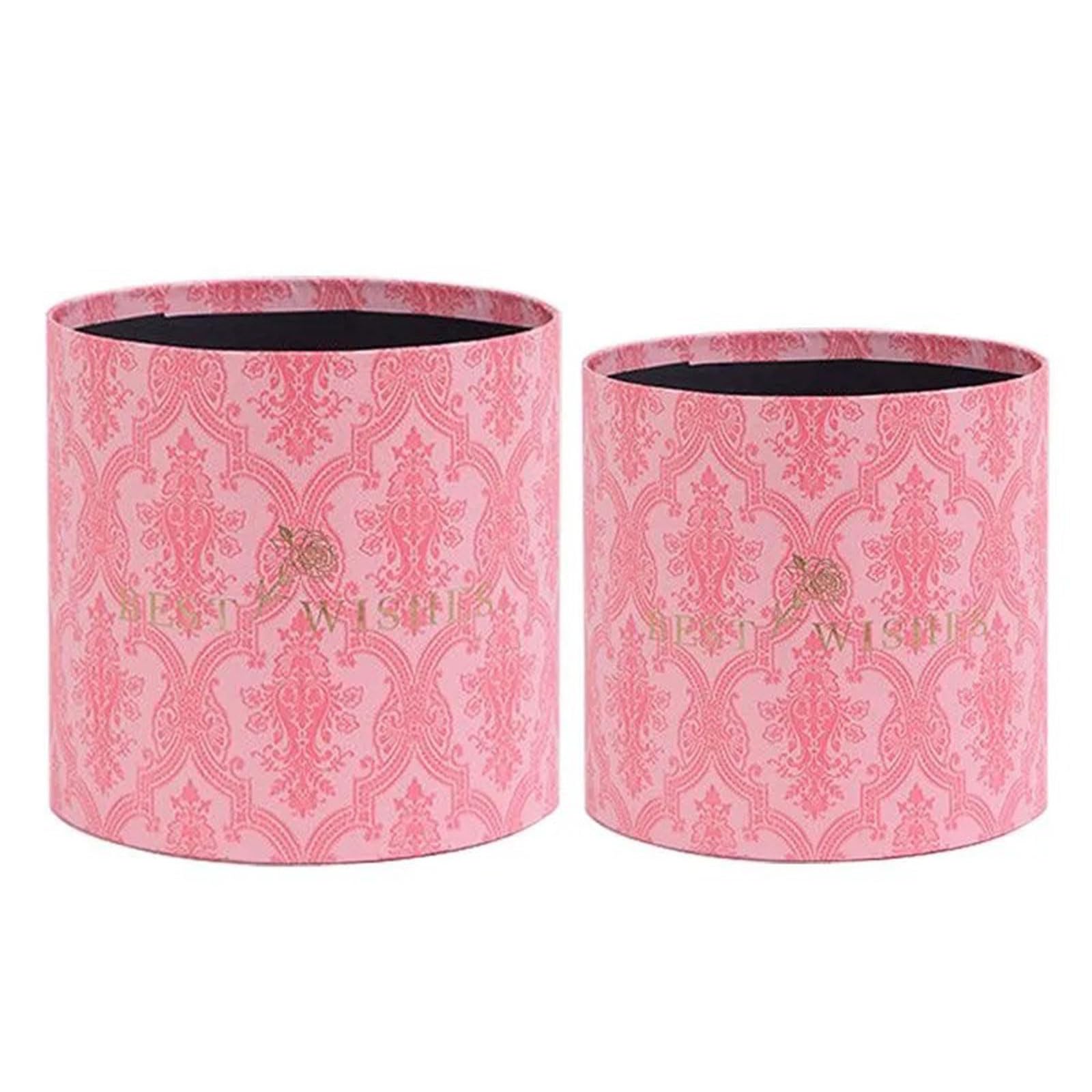 our fave Holder with Round Designs Perfect for Flower Arrangements and Party Decorations Flower Bucket Gift Packaging for Flowers