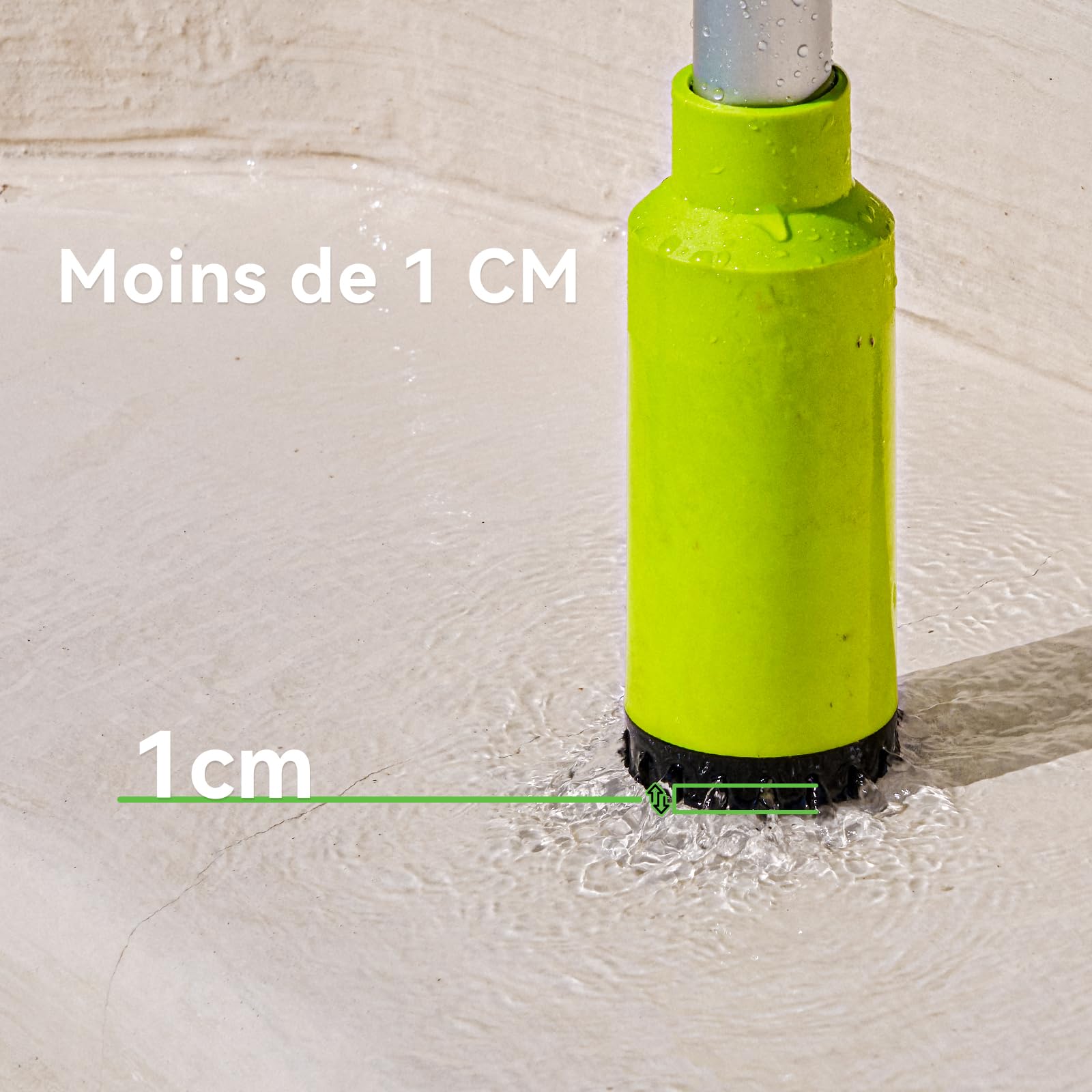Taskstar Pompe de transfert sans fil pour eau/diesel, filtre Ø5,6 cm, 2725 l/h vidange, autonomie 60 min, hauteur 5 m pour sous‑sol, piscine, étang, fûts pluie, bateau, aquarium, camping‑car