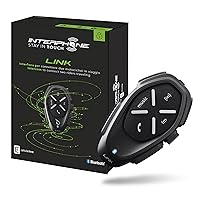 INTERPHONE LINK - Singolo - Interfono Bluetooth da Casco per Moto