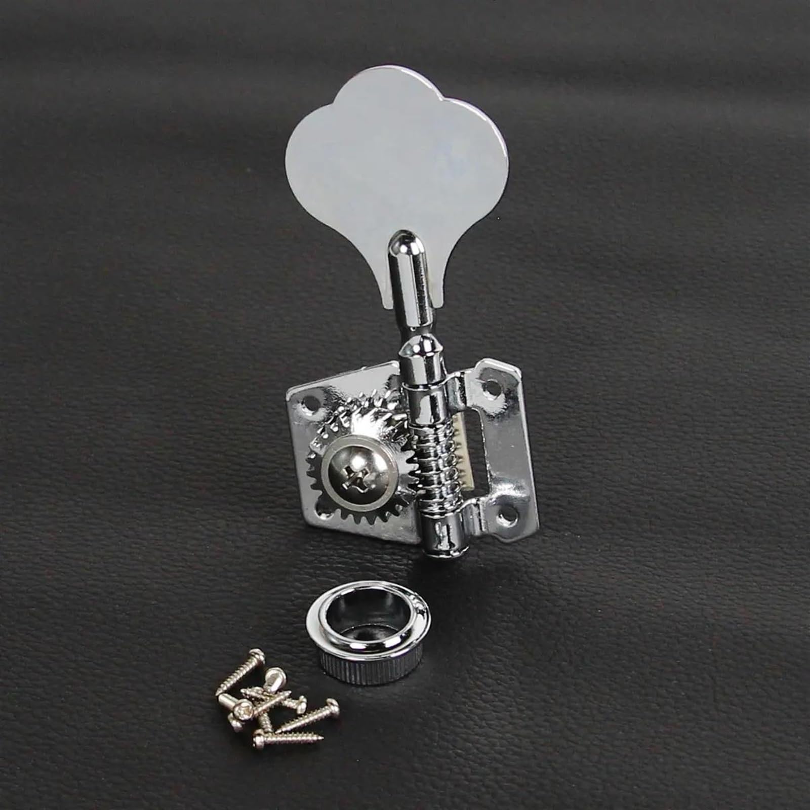Gitarren Saiten Stimmwirbel Stimmgerät 5 Stücke Vintage Open Bass Mechaniken 4L 1R Tuning Pegs Schlüssel Chrom Für 5 Saiten Bass Gitarre